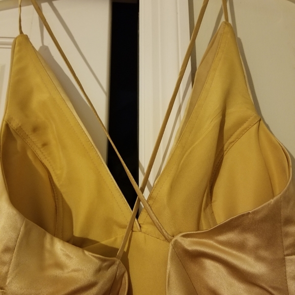 Gold Prom dress - Picture 6 of 10